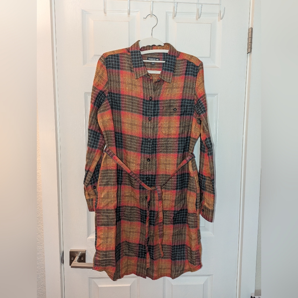 Toad&Co Plaid Shirt Dress